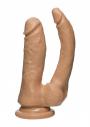 Fallo realistico doppio vaginale anale con ventosa dildo maxi mini the D double