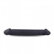 fallo doppio in silicone dildo realistico vaginale anale in silicone nero the cock db sex toys