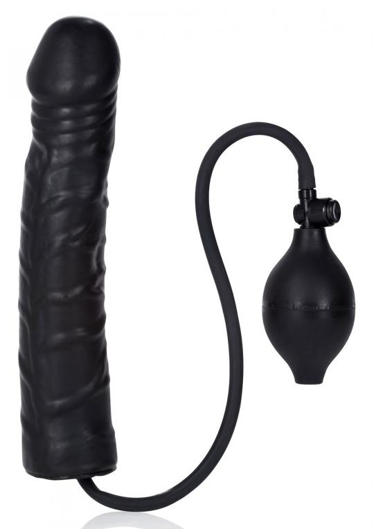 Fallo Vaginale realistico dildo gonfiabile nero sex toys black stud 9,5