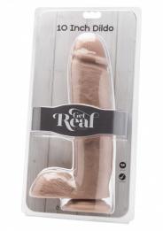 Dildo Fallo realistico Maxi grande dildo skin con testicoli e ventosa the cock 10 flesh