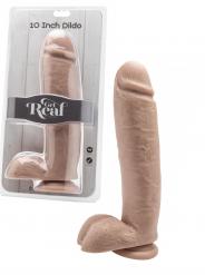 Dildo Fallo realistico Maxi grande dildo skin con testicoli e ventosa the cock 10 flesh