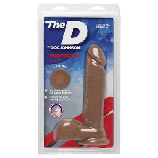 Fallo dildo realistico the D 8 caramel perfect d