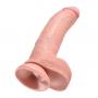 Fallo dildo realistico con ventosa king cock 9 with balls flesh