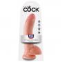 Fallo dildo realistico con ventosa king cock 9 with balls flesh