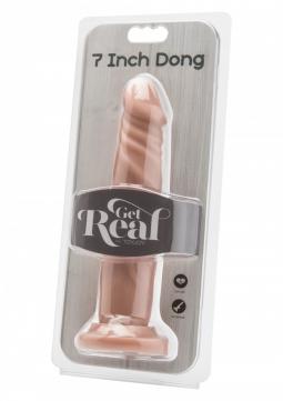 Fallo con ventosa realistico dildo vaginale Flesh cock 7