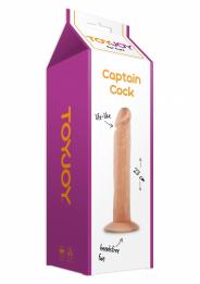 Fallo realistico dildo vaginale con ventosa cock 23 cm toy joy