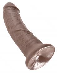 Fallo king cock realistico dildo vaginale con ventosa 8 flesh