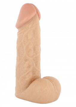 Fallo vaginale anale realistico dildo con testicoli se real 15 cm