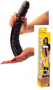 Fallo big maxi dildo grande realistico vaginale anale nero black morbido xxl