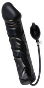 Fallo maxi realistico gonfiabile nero black big dildo vaginale anale xxl