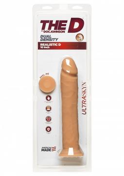 Fallo dildo vaginale realistico con ventosa the D vero pene medium cock 10