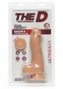 Fallo realistico the D dildo vaginale con ventosa pene morbido cock dual densiti