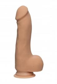 Fallo realistico the D dildo vaginale con ventosa pene morbido cock dual densiti