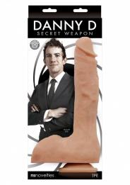 Fallo realistico con ventosa dildo vaginale maxy big danny D cock  10