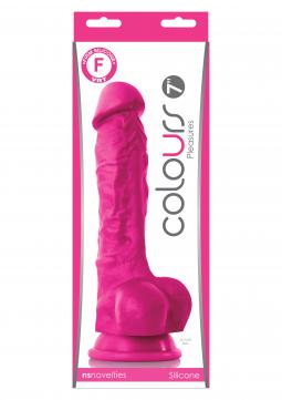 fallo realistico vaginale dildo anale con ventosa in silicone pene finto 7 pink