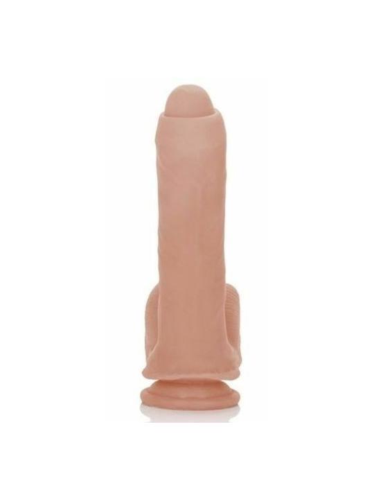 Fallo realistico con ventosa dildo vaginale anale con ventosa e testicoli sex toys