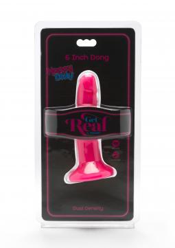 Fallo realistico slim dildo morbido vaginale anale con ventosa in silicone mini