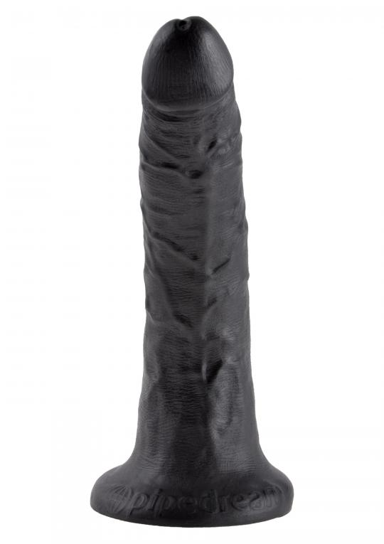 Fallo Realistico dildo nero king Cock Vaginale anale con ventosa 7 black