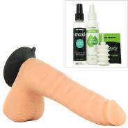 kit fallo indossabile dildo con ventosa strap on vaculock dual density