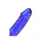 Fallo dildo doppio indossabile per donna senza imbragatura straples purple