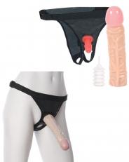 fallo dildo realistico vaginale strap on indossabile vac-u-lock set 8 dong