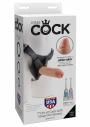 Fallo king cock dildo strap on indossabile realistico pene finto uncut cock 7 flesh