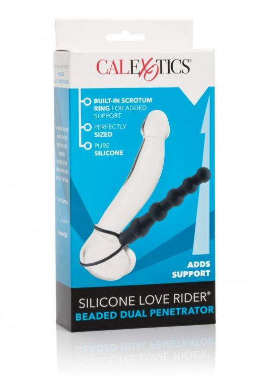 Fallo anale dildo indossabile con anello fallico per uomo nero in silicone