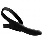 Fallo indossabile nero realistico vaginale anale indossabile strap on face black