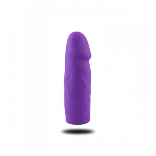 Strap on fallo realistico dildo in silicone indossabile vaginale anale sex toys purpy