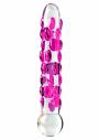 fallo in vetro vaginale anale glass dildo icicles no 7 sex toys massaggiatore stimolatore