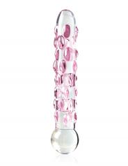 fallo in vetro vaginale anale glass dildo icicles no 7 sex toys massaggiatore stimolatore