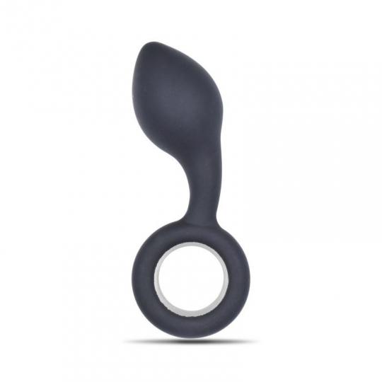 Plug anale dildo nero in silicone the black baloon fallo stimolatore butt