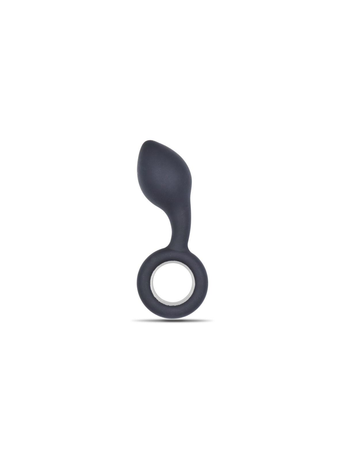 Plug anale dildo nero in silicone the black baloon fallo stimolatore butt