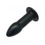 Plug anale fallo dido nero toys sex anal grip black per uomo e donna