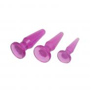 Kit fallo anale sex toys per uomo e donna mini medium maxi dildo plug anale sex toys