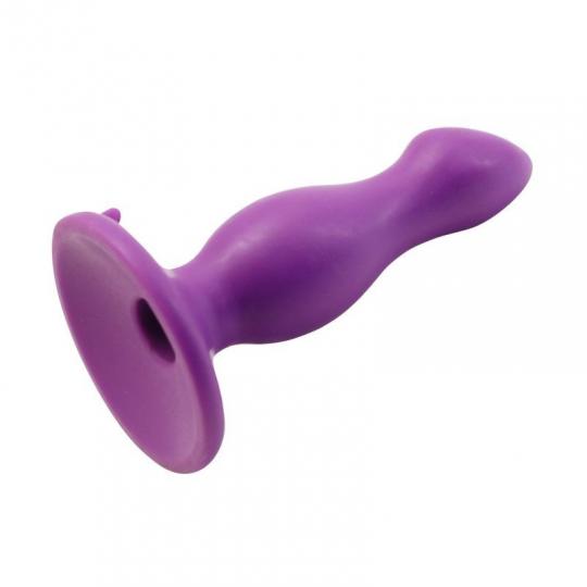 Fallo anale dildo anal butt purple con ventosa sex toys stimolatore