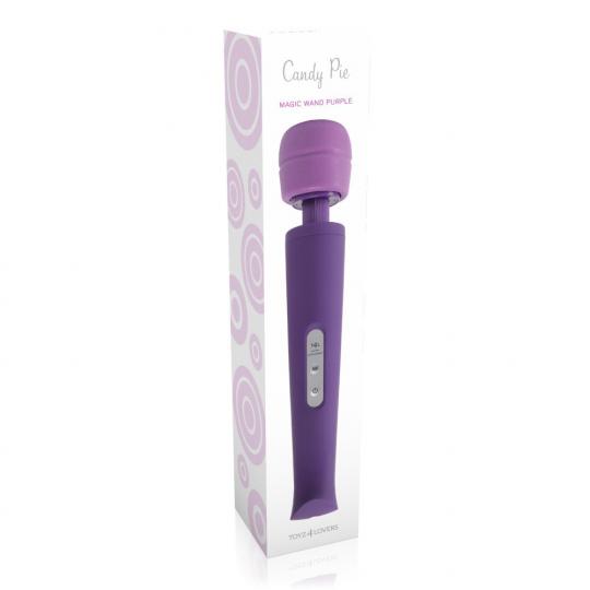 Stimolatore clitoride wand massanger purple