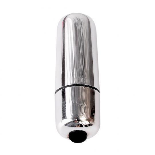 Mini vibratore vaginale per clitoride Bullet classic Silver