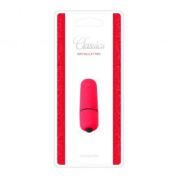 Mini vibratore vaginale per clitoride Bullet classic Red