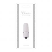 Mini vibratore vaginale per clitoride Bullet classic White