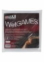 telo copriletto in lattex wetgames sexmax black 180 x 220