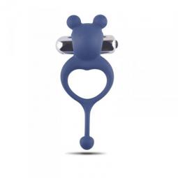 Anello fallico vibrante in silicone per pene uomo stimolatore clitoride bear sex toys