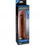 Guaina indossabile fantasy x-tensions perfect 2 extension with balls strap brown