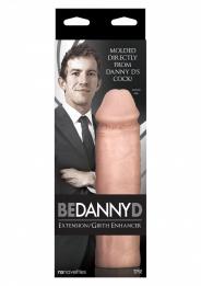 Guaina fallica prolunga per il pene indossabile sex toys uomo Danny D Extension Enhancer