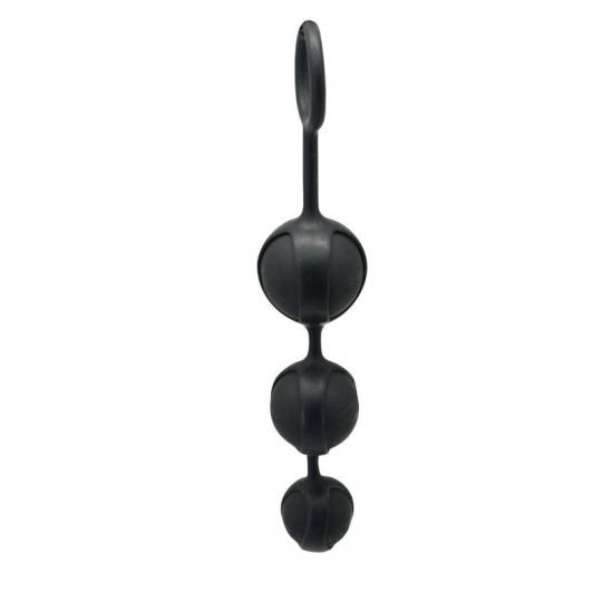 Palline vaginale kegel nero black stimolatore massaggio pavimento pelvico