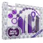 Kit sex toys vaginale anale vibratore fallo palline e guaine rabbit