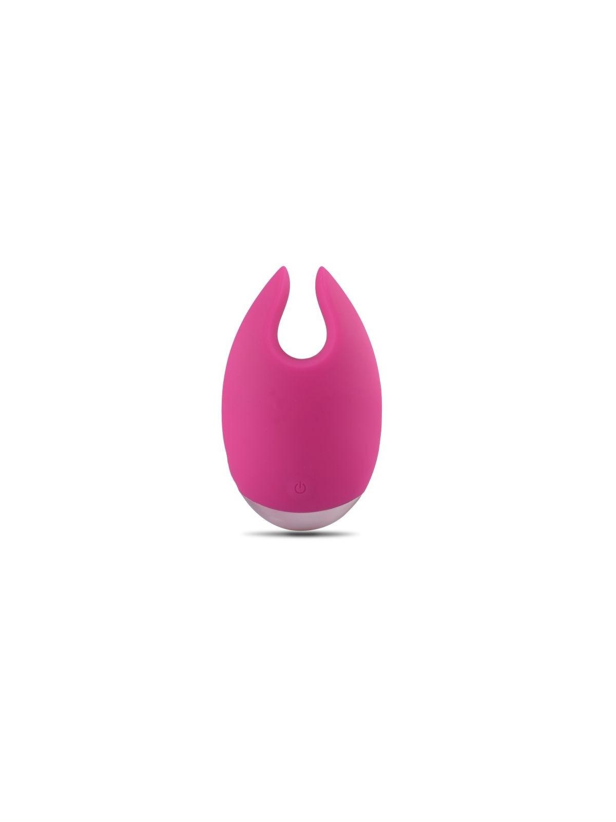 stimolatore clitoride vibratore vaginale ricaricabile in silicone clit shell