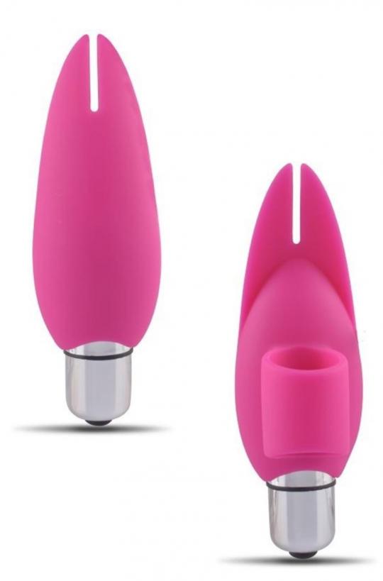 stimolatore in silicone per clitoride vibratore vaginale da dito finger fan clit