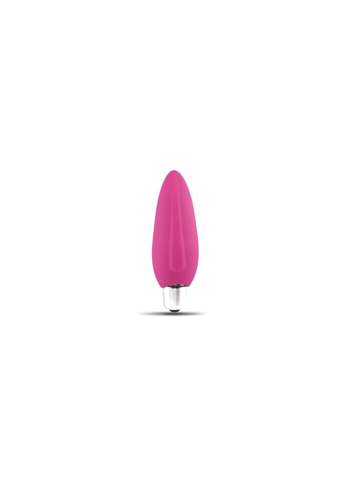 stimolatore clitoride vibratore vaginale in silicone mini fallo vibrante sex toys rosa fan vane