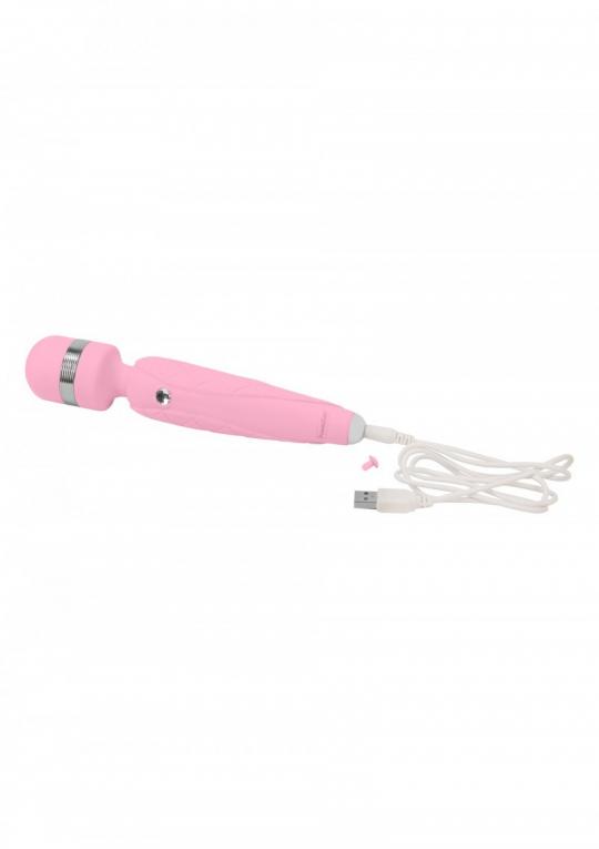 Stimolatore vaginale ricaricabile wand vibratore vaginale per clitoride in silicone rosa